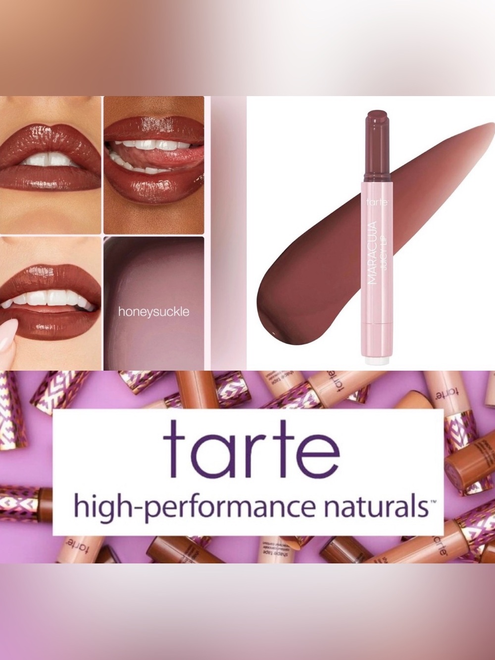 🧚 Deep Muave Maracuja Juicy Lipstick Lipgloss 🫦